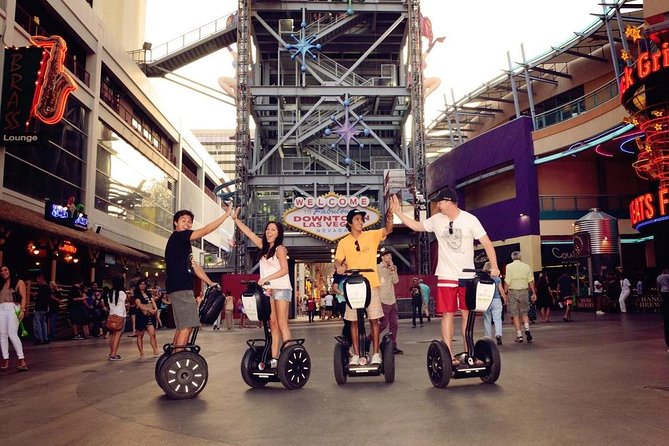 2-Hour Guided Segway Tour of Downtown Las Vegas - Container Park: shops, food, and a fire-breathing mantis