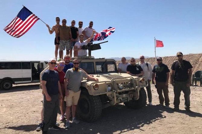 4 Gun Desert Shooting Adventure with Lunch - Photos and video keep the memory
