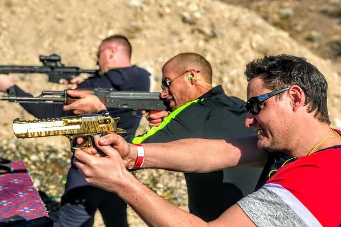 4 Gun Desert Shooting Adventure with Lunch - The outdoor range is part of the point