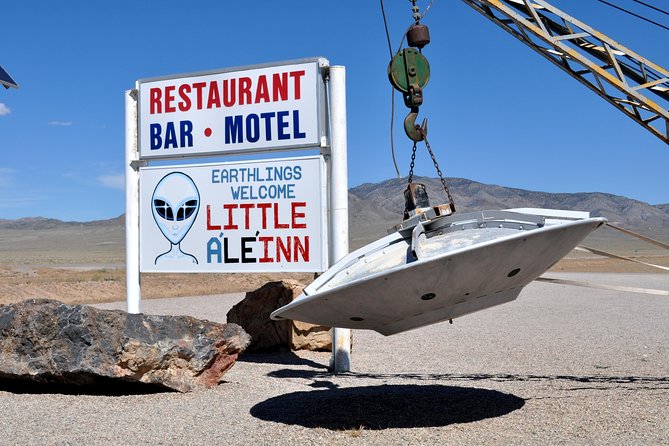 Area 51 Day Tour from Las Vegas with Alien and UFO Hotspots - Janet Airlines begins the mystery at the airport
