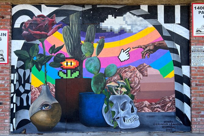 Arts District & Brewery Row - Where the Las Vegas Locals Go - Recycled Propaganda’s found-material art