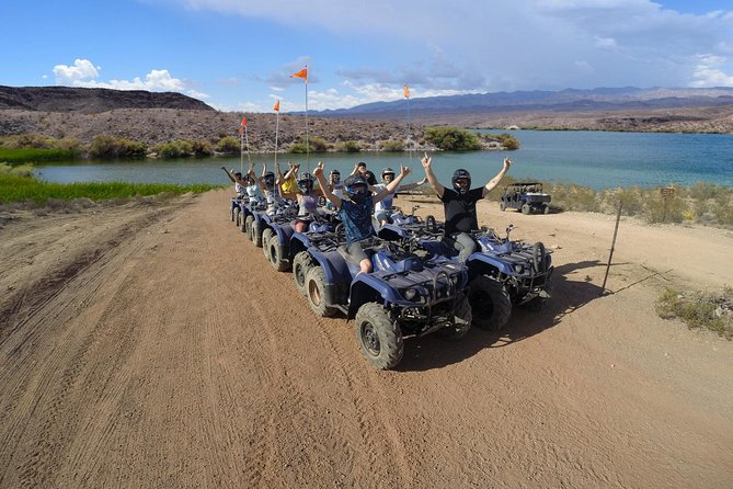 ATV Tour of Lake Mead National Park with Optional Grand Canyon Helicopter Ride - Getting comfortable on an ATV before the ride