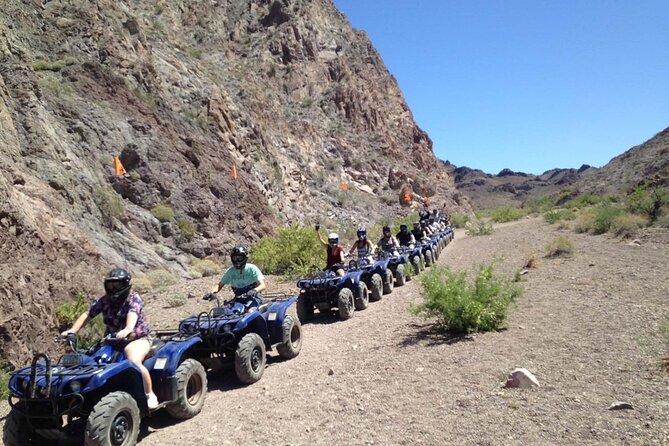 ATV Tour of Lake Mead National Park with Optional Grand Canyon Helicopter Ride - A possible lake break, with a practical caveat