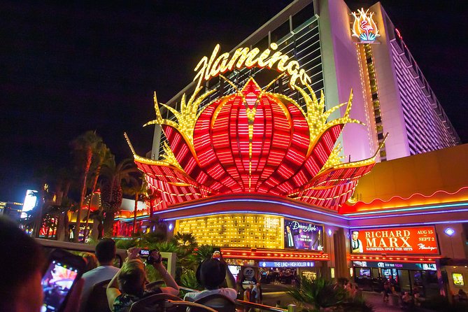 Big Bus Las Vegas: Sightseeing Night Tour by Open-Top Bus - Boarding, seats, and practical details