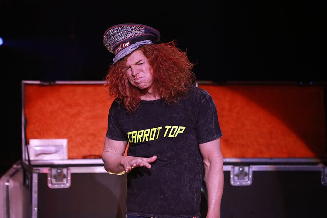 Carrot Top at the Luxor Hotel and Casino - Who will enjoy Carrot Top most?