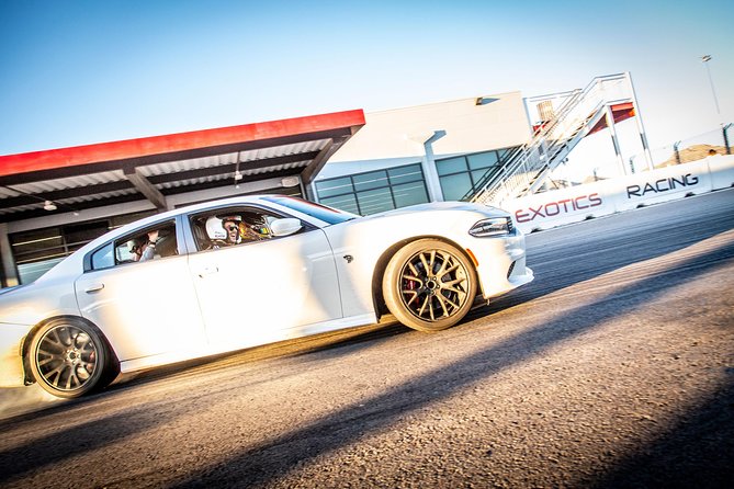 Drifting Ride-Along Experience in Las Vegas - The Hellcat, the helmet, and what to wear