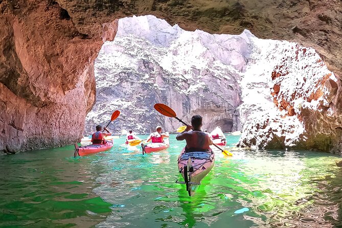 Emerald Cave Express Kayak Tour with Scenic & Historic Stops - A Colorado River outing, not a Las Vegas activity