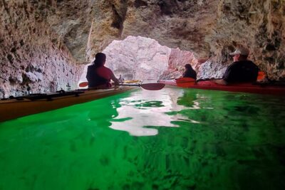 Emerald Cave Express Kayak Tour with Scenic & Historic Stops