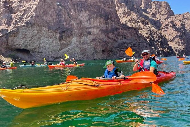 Emerald Cave Kayak Rental with Optional Vegas Shuttle - At a glance: river time, gear and shuttle