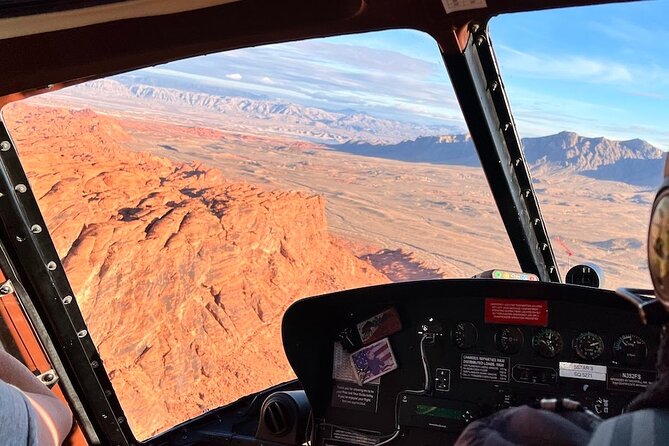 Extended Grand Canyon West Rim Air-Only Helicopter Tour - The Strip from above on the return