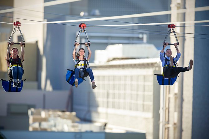 Fly LINQ Zipline at The LINQ Promenade in Las Vegas - What $26.61 buys you