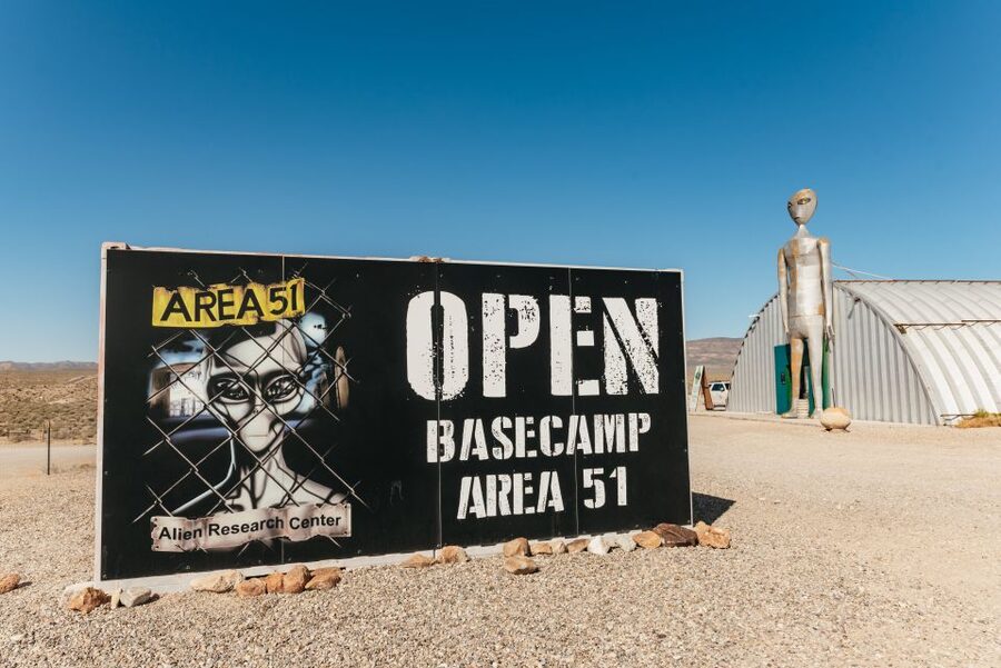 From Las Vegas: Area 51 Full-Day Tour - Little A’Le’Inn brings the story down to earth