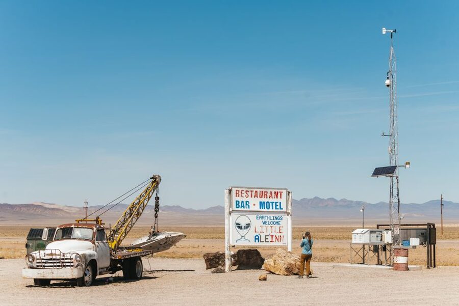 From Las Vegas: Area 51 Full-Day Tour - The Area 51 perimeter is the day’s big moment