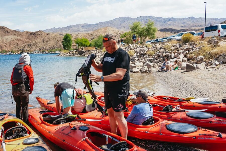 From Las Vegas: Black Canyon Half-Day Kayak Tour - Looking for wildlife along the river
