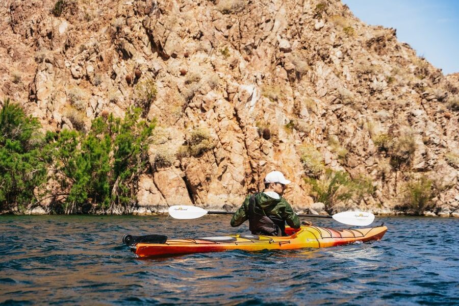From Las Vegas: Black Canyon Half-Day Kayak Tour - What to expect at Emerald Cave