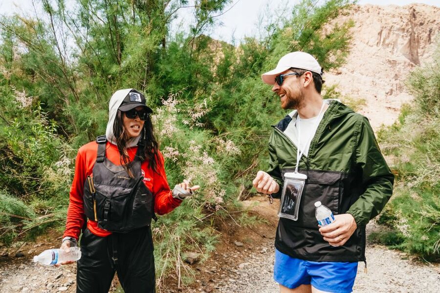 From Las Vegas: Black Canyon Half-Day Kayak Tour - Getting ready for the water