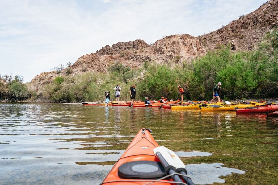 From Las Vegas: Black Canyon Half-Day Kayak Tour - Paddling into Black Canyon