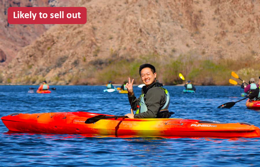 From Las Vegas: Emerald Cave Guided Kayaking Tour - From the Strip to Willow Beach