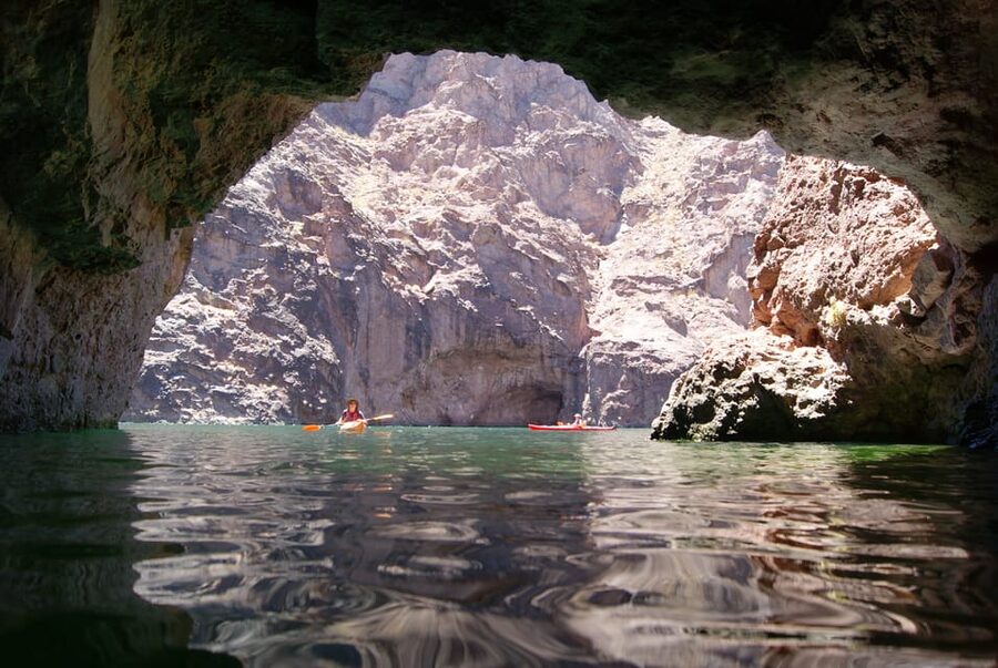 From Las Vegas: Emerald Cave Kayak Tour with Shuttle Pickup - What $173 buys you