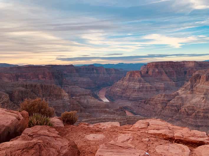 From Las Vegas: Grand Canyon Half-Day Sleep In Tour - The Hoover Dam view from the bridge