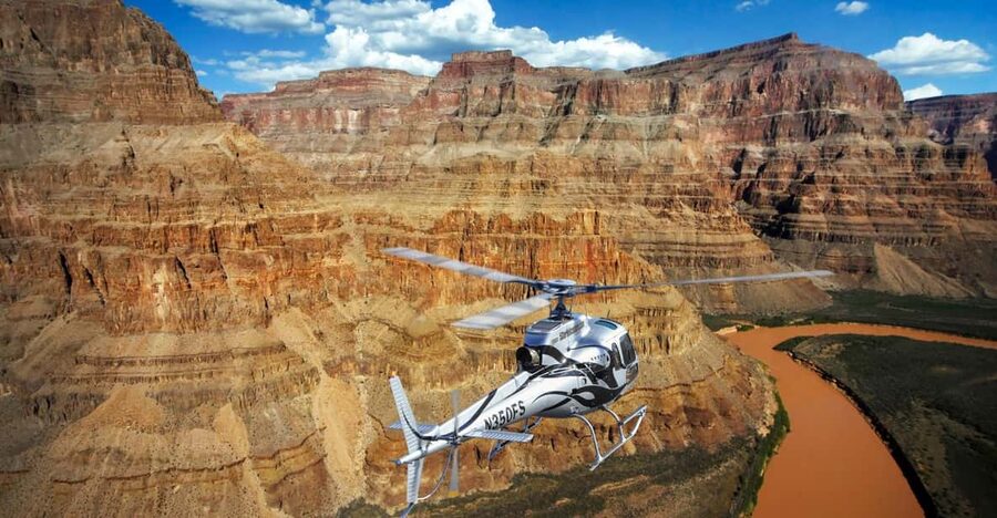 From Las Vegas: Grand Canyon West Rim Helicopter Tour - The West Rim from below the edge
