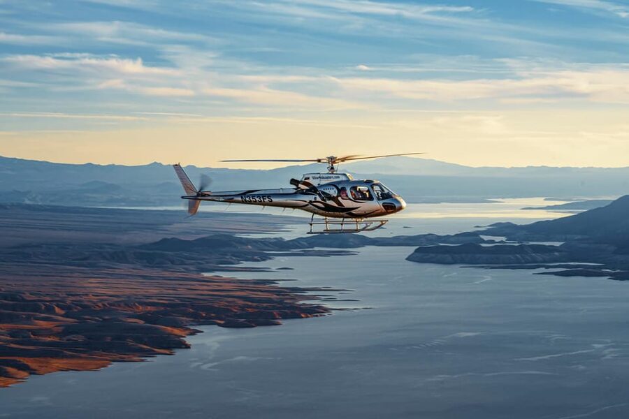 From Las Vegas: Grand Canyon West Rim Helicopter Tour - From hotel pickup to the heliport