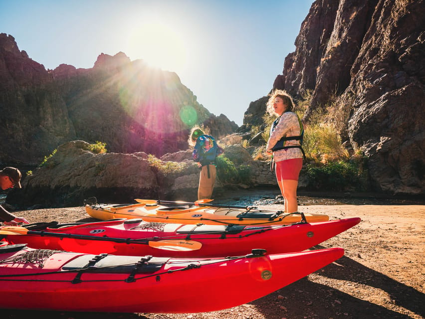 From Las Vegas: Guided Emerald Cave Kayak Tour - A River With a Human Past