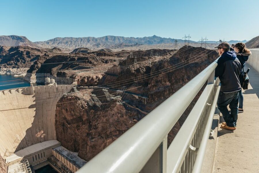 From Las Vegas: Hoover Dam Highlights Tour - First stop: Hoover Dam up close