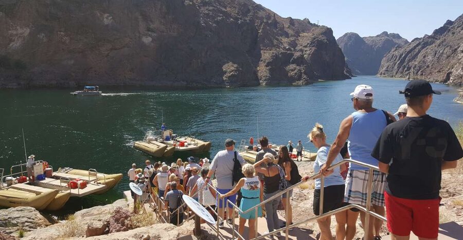 From Las Vegas: Hoover Dam Raft Tour - A 90-minute float, not a whitewater ride