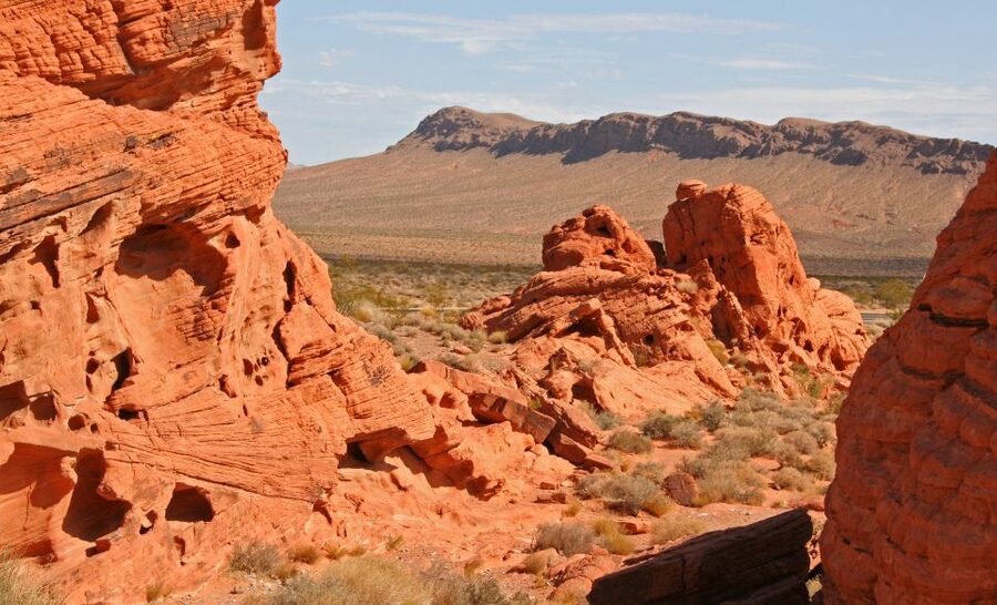 From Las Vegas: Valley of Fire State Park Tour - Visitor center and the return to town