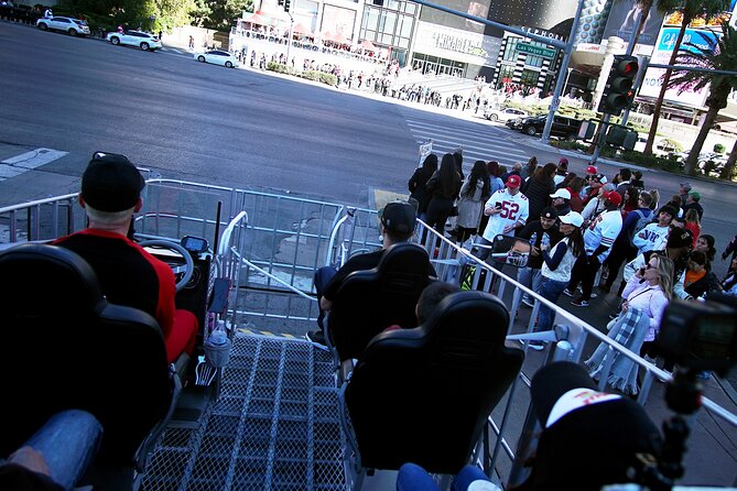 Giant Shopping Cart Limo Ride in Las Vegas - A shopping cart with a 400-horsepower point of view