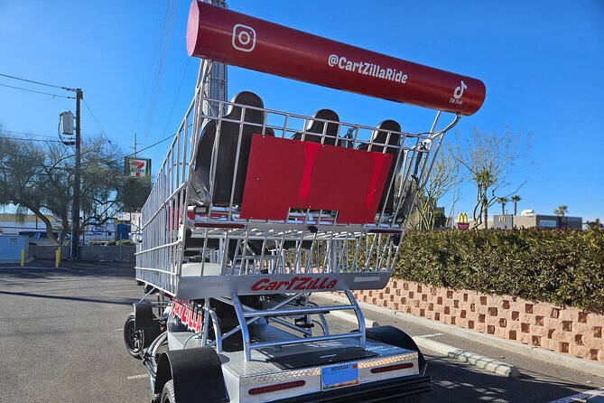 Giant Shopping Cart Limo Ride in Las Vegas - Is $64 a fair price for an hour?
