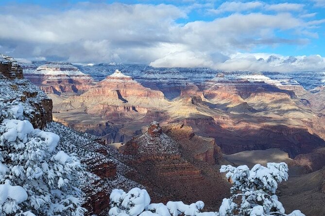 Grand Canyon, Antelope Canyon, and Horseshoe Bend Day Tour - Grand Canyon South Rim: spectacular views, brief time