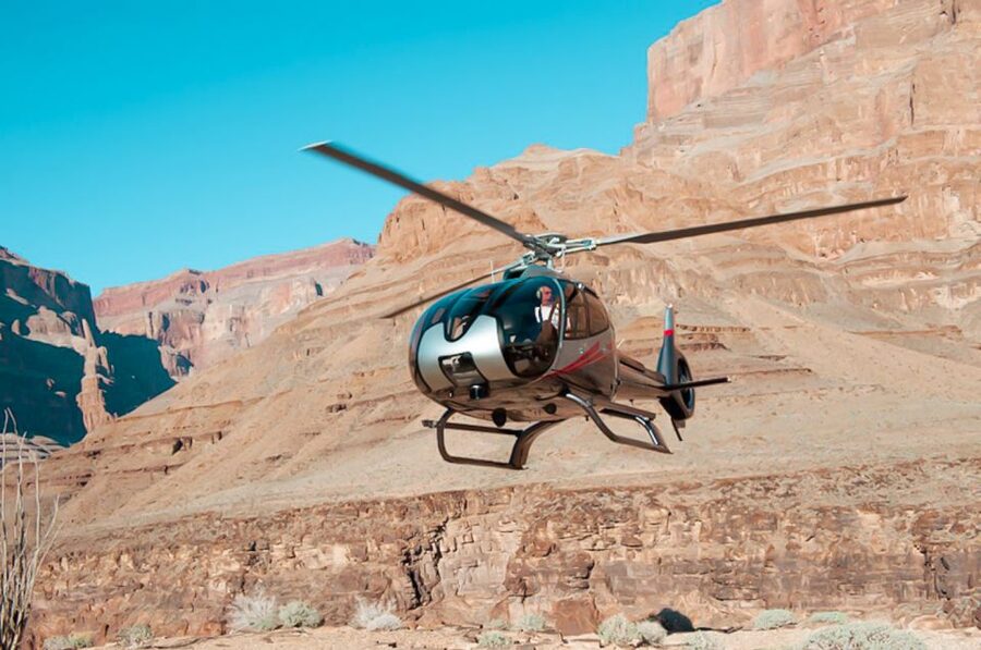 Grand Canyon West: West Rim Helicopter Tour with Landing - Grand Canyon West from above