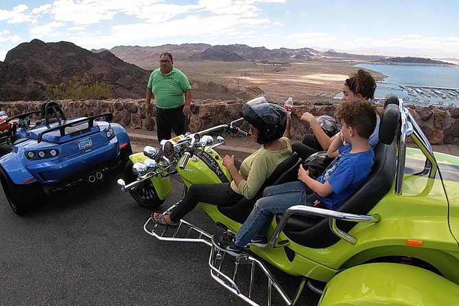 Hoover Dam Guided Trike or Slingshot Tour - Taking the wheel after a safety briefing