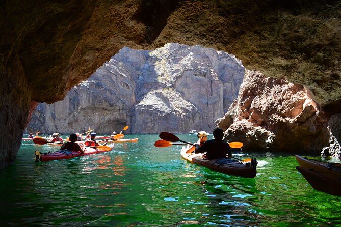 Hoover Dam & Hot Springs Kayak Tour with Lunch & Expert Guide - Lunch, snacks, water, and kayak equipment