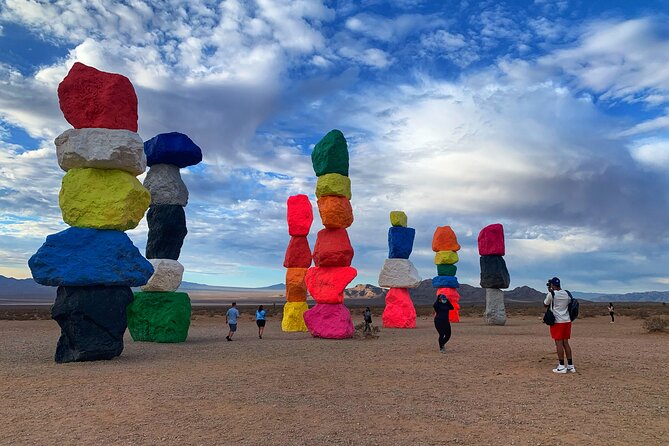 Hoover Dam Walk-On-Top Tour w/ Seven Magic Mountains & Vegas Sign - What $79.99 buys you