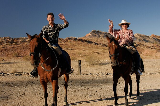Horseback Ride in Las Vegas - The trail: a calm ride through red rock