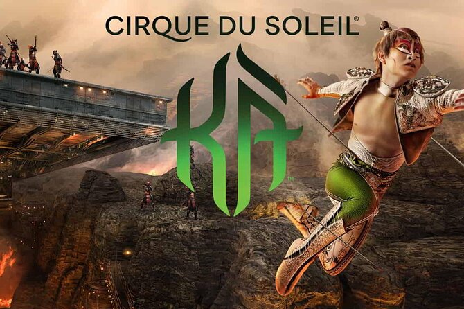 KÀ™ by Cirque du Soleil® at the MGM Grand Hotel and Casino - The moving stage is the star