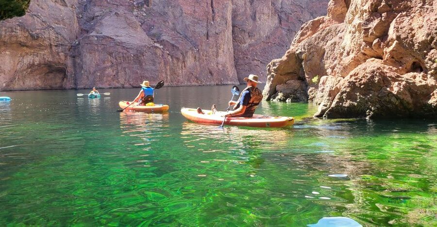 Las Vegas: Colorado River to Emerald Cave Half-Day Kayak - Getting on the Colorado River
