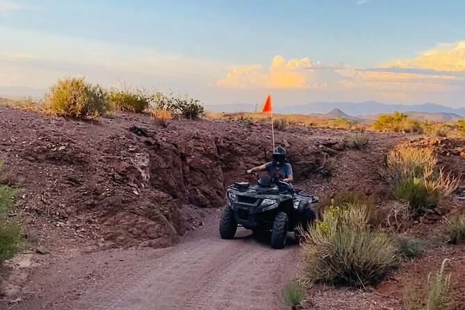 Las Vegas Desert ATV Experience - The Mandalay Bay pickup and ride out