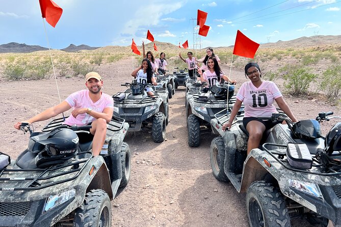 Las Vegas Desert ATV Experience - Getting comfortable on a 450cc ATV
