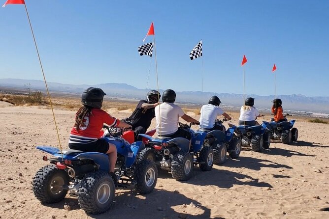 Las Vegas Dunes ATV Tour - A safety lesson before the engine starts