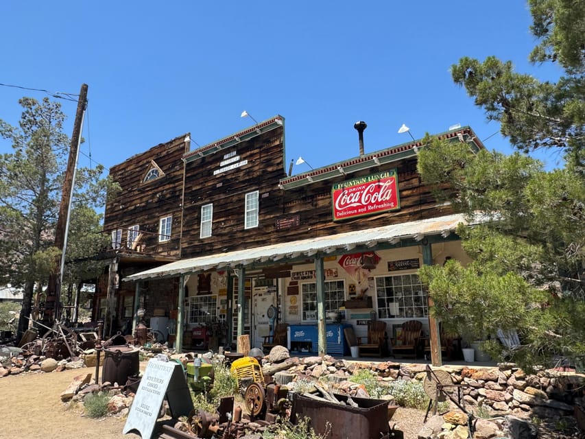 Las Vegas: El Dorado Canyon, Ghost Town and Gold Mine Tour - Walking through the former gold mine