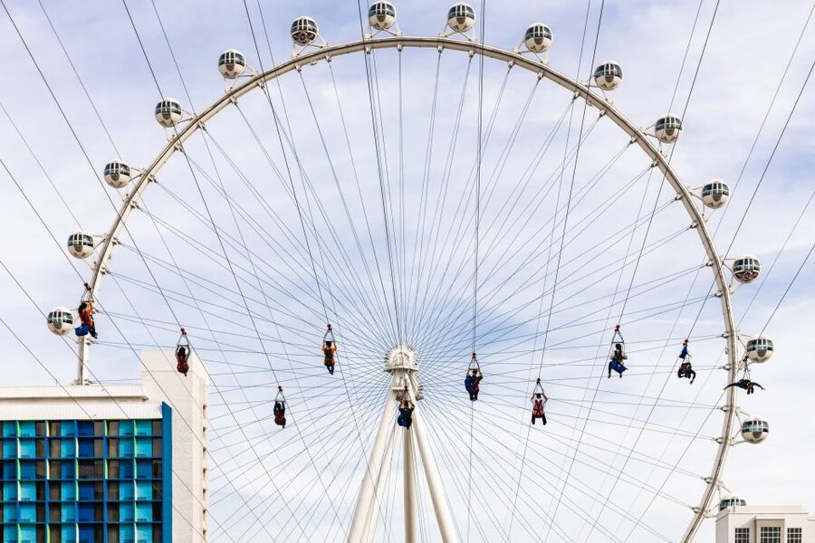 Las Vegas: FLY LINQ Zipline Ticket - FLY LINQ at a glance