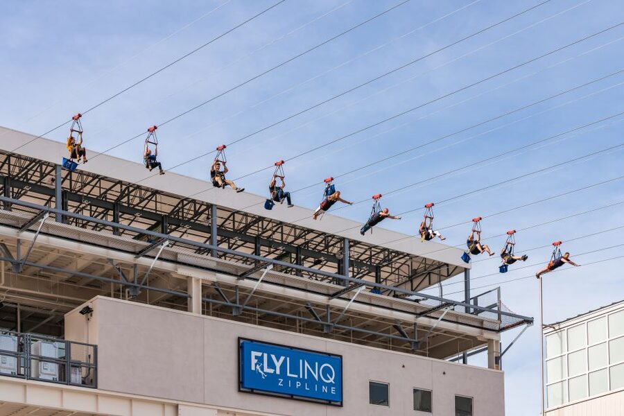 Las Vegas: FLY LINQ Zipline Ticket - What the ticket covers, and what it does not