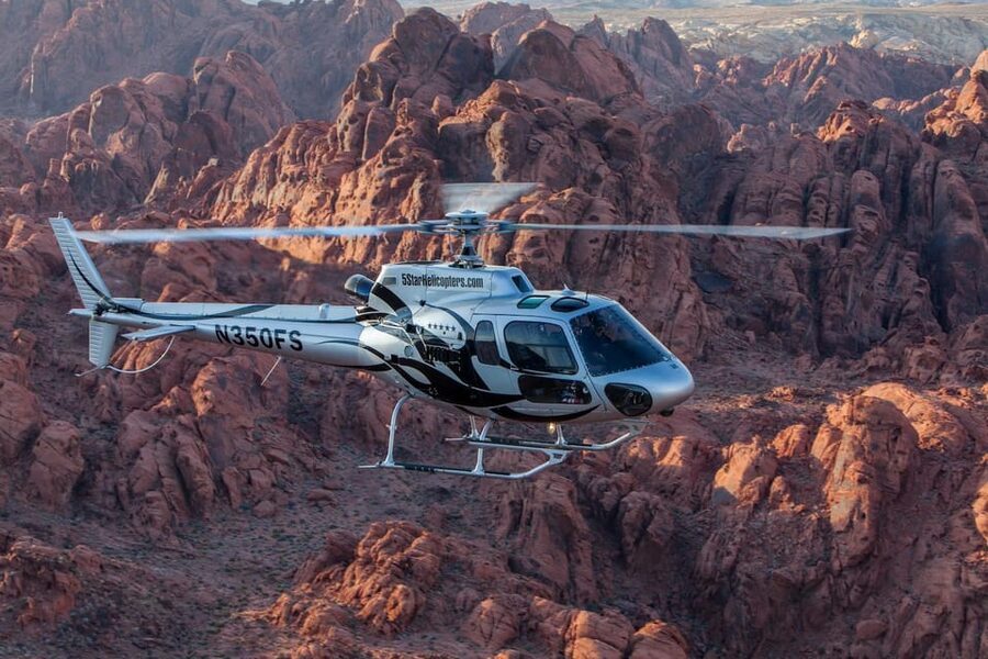 Las Vegas: Grand Canyon Heli Tour and Valley of Fire Landing - From hotel pickup to the heliport