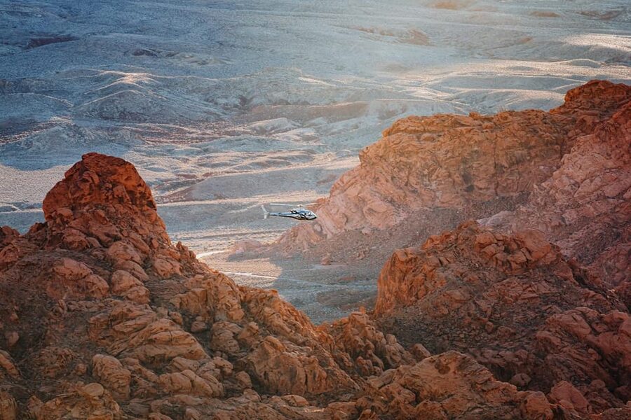 Las Vegas: Grand Canyon Heli Tour and Valley of Fire Landing - Hoover Dam, Lake Mead and Fortification Hill