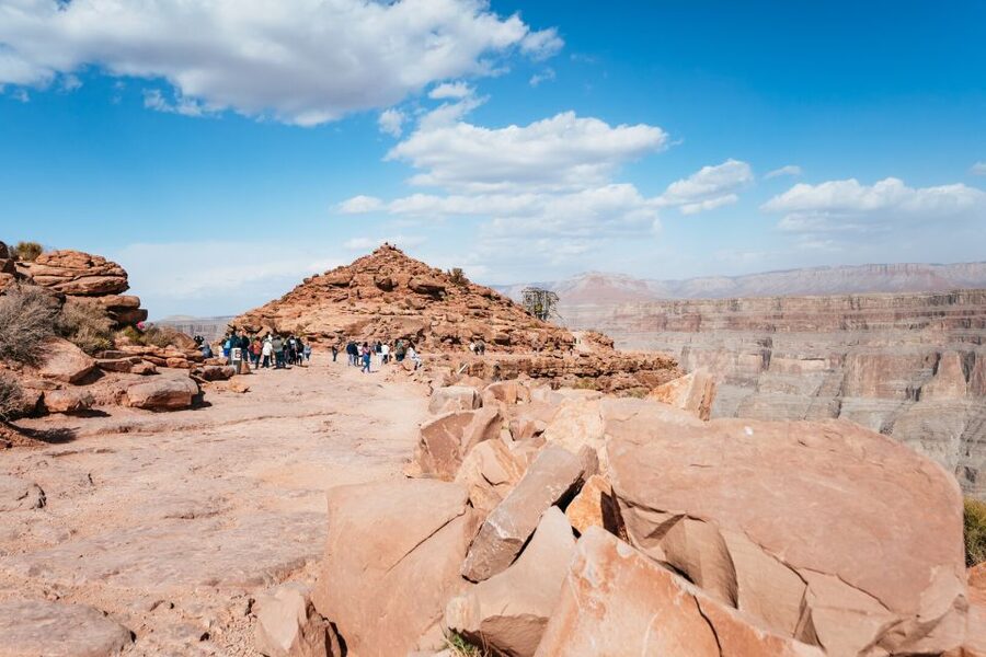 Las Vegas: Grand Canyon West & Hoover Dam Tour + Breakfast - Hoover Dam and the memorial bridge