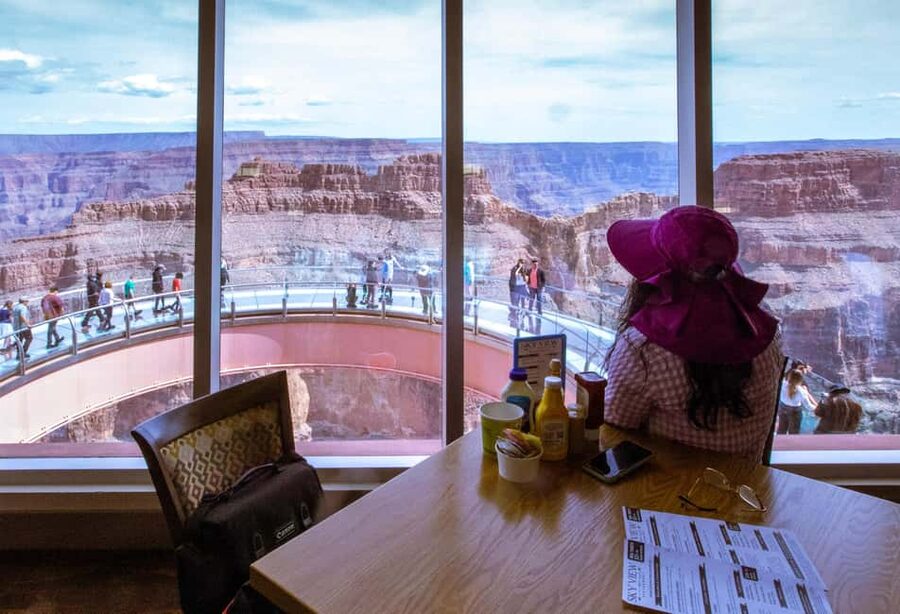 Las Vegas: Grand Canyon West & Hoover Dam Tour + Breakfast - Guano Point and the best short walk
